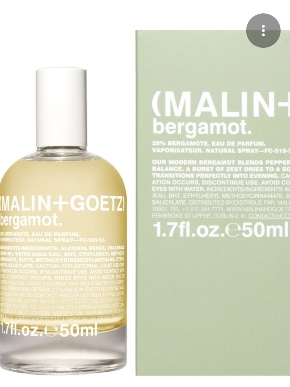MALIN+GOETZ Bergamot Body Oil – Soft Yellow